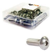 Bofix inbusbout m5x10 rvs bolkop (25st) - thumbnail