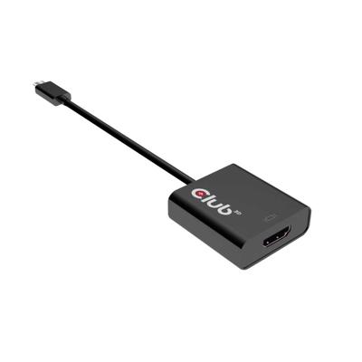 Club 3D USB 3.1 Type C to HDMI 2.0 UHD 4K Active Adapter - Externe Club 3D USB 3.1 Type C to HDMI 2.0 UHD 4K Active Adapter - Externe