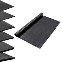 VidaXL Vloermat anti-slip 3 mm glad 1,2x2 m rubber - thumbnail