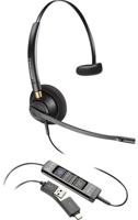 POLY EncorePro 515 M Headset Bedraad Hoofdband Kantoor/callcenter Zwart - thumbnail