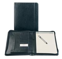 Brepols luxe schrijfmap Palermo zwart - thumbnail