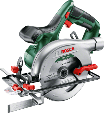 Bosch Groen PKS 18 LI Solo Accu cirkelzaag | zonder accu&apos;s en lader - 06033B1300