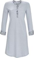 Blauw nachthemd Ringella paisley - thumbnail