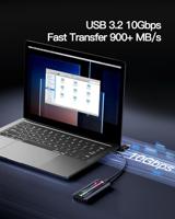 Inateck FE2024 SDD-behuizing Zwart, Grijs M.2 - thumbnail