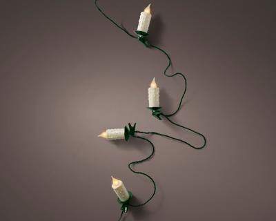 LED candle l1160 cm 30l groen/klassiek warm Lumineo - Lumineo LED candle l1160 cm 30l groen/klassiek warm Lumineo - Lumineo