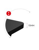 Gaming bureau Huzaro Hero 1.8 Black - thumbnail