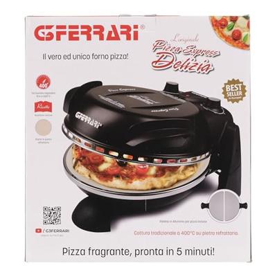 G3 Ferrari Delizia pizzamaker en -oven 1 pizza('s) 1200 W Zwart - thumbnail