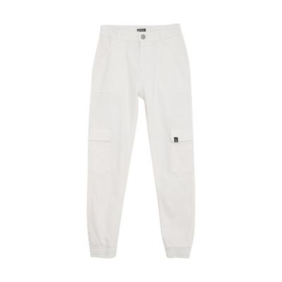 Indian Blue Jeans Zomer broek meisjes - wit - cargo