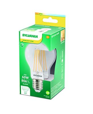 Sylvania Ledlamp - e27 - 806 lm - bol - doorzichtig