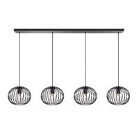 ETH Draad hanglamp Wire 2 4-lichts zwart 05-HL4416-30 - thumbnail