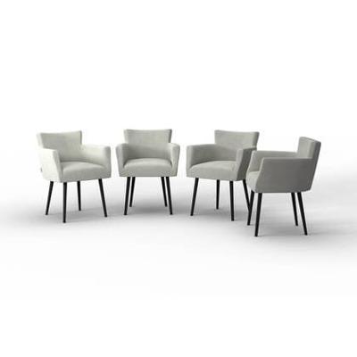 NADUVI Collection Set van 4 eetkamerstoelen Billie