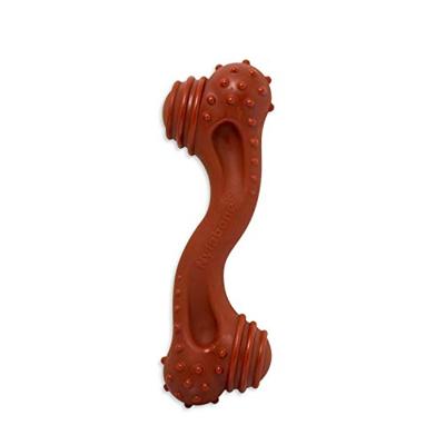 Nylabone Extreme Tough hondenkauwspeelgoed, monsterbizonbot, reinigt tanden, bizonsmaak, XXL, voor honden van meer dan 23 kg