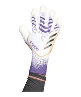 adidas Predator Pro Hyp Keepershandschoenen Wit Paars Zwart - thumbnail