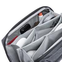 Peak Design Tech Pouch Charcoal Organizer-tas voor smartphones, kabels etc. (donkergrijs), zwart, M - MEDIUM, Travel Line is een volledig aanpasbaar systeem - thumbnail