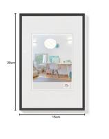 walther+ design KV015B Wissellijst Papierformaat: 10 x 15 cm Zwart - thumbnail