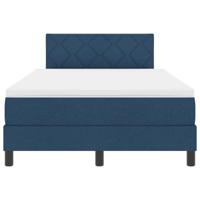 Boxspringbed met Matras Blauw 120x200 cm Stof - thumbnail