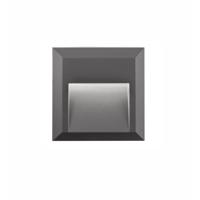 Lyora Vierkante wandlampPulsar grijs - 811201 - thumbnail