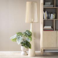 By-Boo Vloerlamp 'Guard' Mangohout, 162cm hoog, kleur Naturel - thumbnail