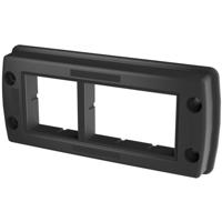 Weidmüller CABTITE FR 24/10 BK 2583800000 Frame (l x b x h) 19.6 x 153 x 70 mm Polyamide (glasvezelversterkt) Diepzwart 1 stuk(s) - thumbnail