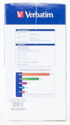 Verbatim Store n Save Gen2 4 TB Externe harde schijf (3,5 inch) USB-A 3.2 Gen 1 Zwart 47685