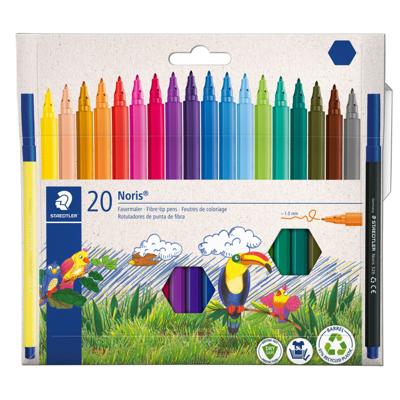 Kleurstift noris 326 kartonnen etui 20 kleuren | 5 stuks