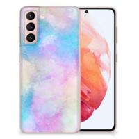 Smartphone hoesje Samsung Galaxy S21 Watercolor Light - thumbnail