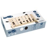 Small Foot - vier op 1 lijn hout gouden editie spel - thumbnail