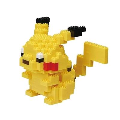 Figuur van baksteen - BANDAI - NANOBLOCK - Pokémon - Pikachu Deluxe