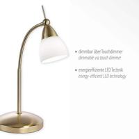 Paul Neuhaus PINO 4001-60 Bedlamp LED G9 3 W Messing (mat) - thumbnail