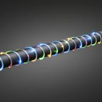 LED Mini lichtslang 4.5V, 2 meter 260 LED, multicolor gekleurde lampjes 3090-500 - thumbnail