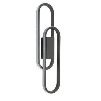 Highlight Design wandlampAnello zwart 50cm - W3526.01