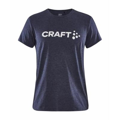 Craft 1913422 Community Logo SS Tee W - Navy/Melange - M