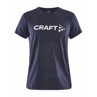 Craft 1913422 Community Logo SS Tee W - Navy/Melange - M - thumbnail