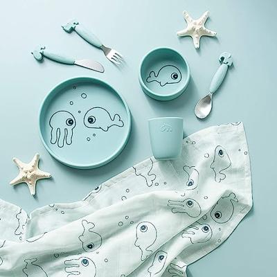 Done by Deer Sea Friends Serviesset - Blauw Done by Deer Sea Friends Serviesset - Blauw