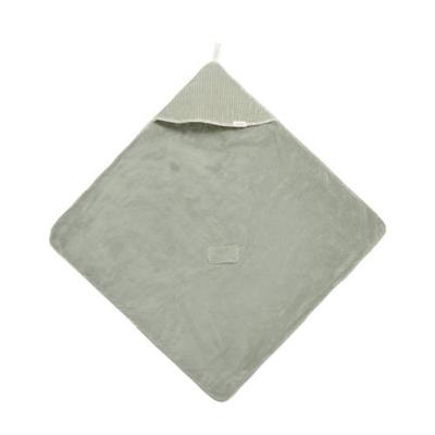 Koeka omslagdoek teddy/corduroy Vik 100x100 cm groen