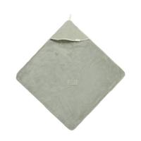 Koeka omslagdoek teddy/corduroy Vik 100x100 cm groen - thumbnail