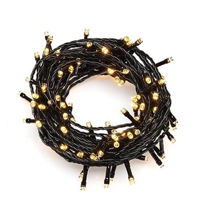 Kerstboomverlichting voor buiten - 160 LEDs - Extra warm wit - 12 meter - Vuurvlieg effect - Kerstverlichting - Lichtsnoer