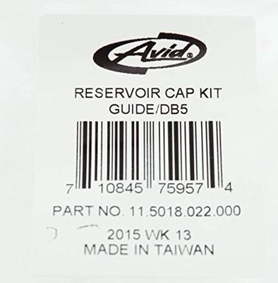 Avid remvloeistof-reservoirtank reservoir kit f.disc br. "gide rsc" lever