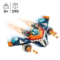 Bouwspel Lego 76278 Marvel: Rocket vs. Ronan's Spaceship Multicolour 290 Onderdelen - thumbnail