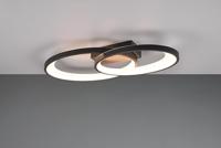 Trio PlafondlampMalaga zwart met wit - R64482134 - thumbnail