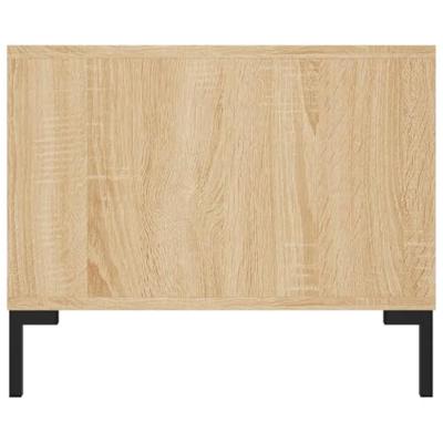 Salontafel 102x50x40 cm bewerkt hout sonoma eikenkleurig