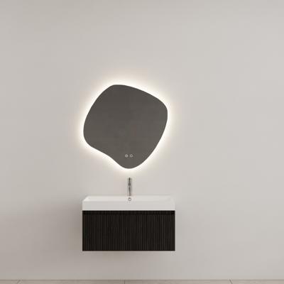 Badkamermeubel Gliss Design Timotheus 70 cm Black Veneer (Keuze Wastafel)