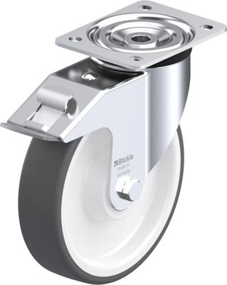 Blickle L-POTH 200K-FI Zwenkwiel met rem Wieldiameter: 200 mm Draagvermogen (max.): 400 kg 1 stuk(s) Blickle L-POTH 200K-FI Zwenkwiel met rem Wieldiameter: 200 mm Draagvermogen (max.): 400 kg 1 stuk(s)