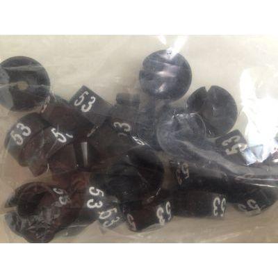 MB zwart/wit 53 voor op kledinghanger