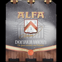 Alfa Donker Bruin Flessen 6 x 30 cl bij Jumbo - thumbnail