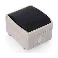 Schakelaar EDM IP44 65 x 80 x 55 mm 6,5 x 8 x 5,5 cm - thumbnail