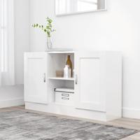 Dressoir 120x30,5x70 cm spaanplaat wit - thumbnail