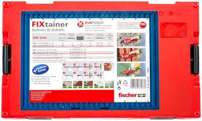 Fischer 547166 FIXtainer Pluggenset 1 stuk(s) Fischer 547166 FIXtainer Pluggenset 1 stuk(s)
