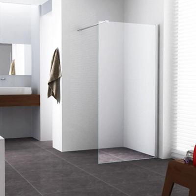 Wiesbaden Graffic Inloopdouche 90x200 cm - Nano Veiligheidsglas Chroom