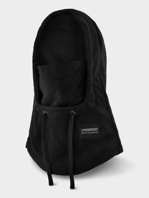 Poederbaas Balaclava Fleece Zwart